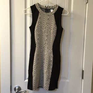 Black and white dress